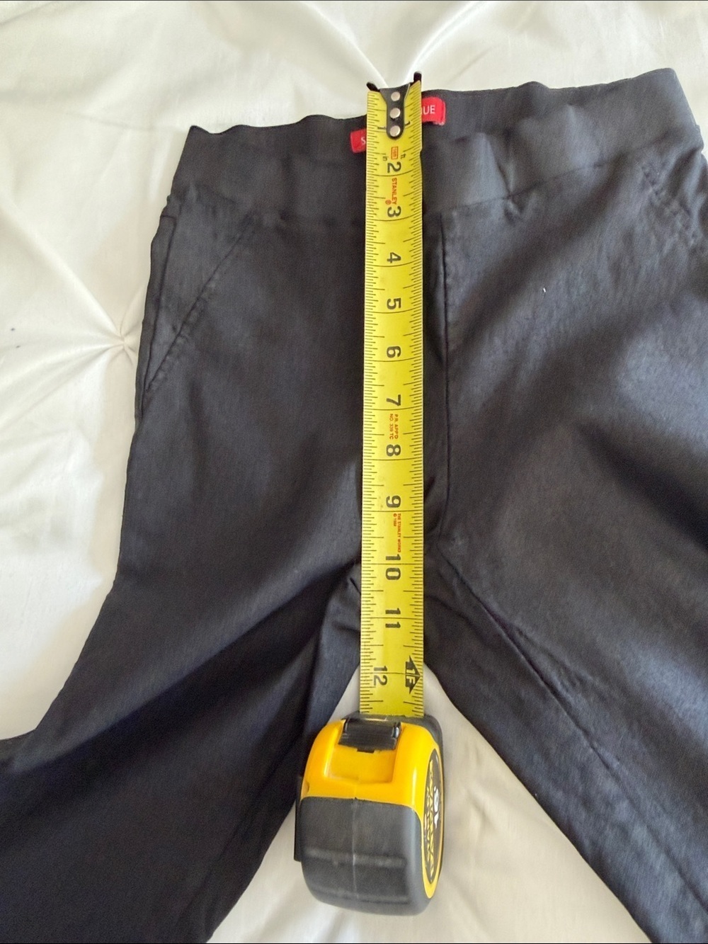Saks Fifth Avenue Black Pants with Red Label - Picture 6 of 10